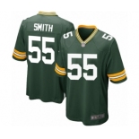 Men's Green Bay Packers #55 Za'Darius Smith Game Green Team Color Football Jersey