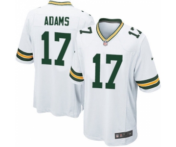 Men's Nike Green Bay Packers #17 Davante Adams Game White NFL Jersey