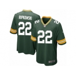 Men's Nike Green Bay Packers #22 Aaron Ripkowski Game Green Team Color NFL Jersey