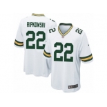 Men's Nike Green Bay Packers #22 Aaron Ripkowski Game White NFL Jersey