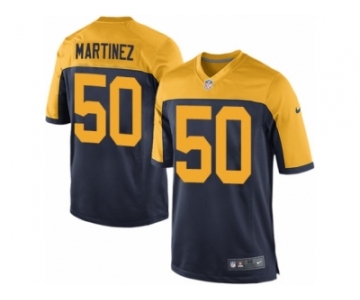 Men's Nike Green Bay Packers #50 Blake Martinez Game Navy Blue Alternate NFL Jersey