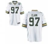 Men's Nike Green Bay Packers #90 Kenny Clark Game White NFL Jersey