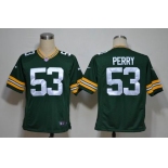 NIKE NFL Jerseys Green Bay Packers 53 Perry Green (Game)