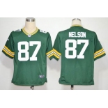 NIKE NFL Jerseys Green Bay Packers 87 Jordy Nelson Green (Game)