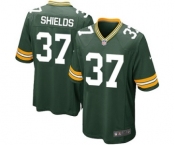 Nike Game Sam Shields Green Men's Jersey - Green Bay Packers #37 NFL Home