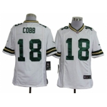 nike nfl jerseys green bay packers #18 cobb white[game]