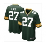 nike nfl jerseys green bay packers #27 lacy green[game]