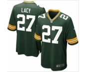 nike nfl jerseys green bay packers #27 lacy green[game]