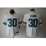 nike nfl jerseys green bay packers #30 john kuhn white[game]