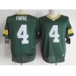 nike nfl jerseys green bay packers #4 favre green[game]