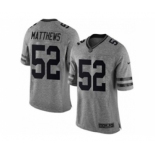 nike nfl jerseys green bay packers #52 clay matthews gray[game]