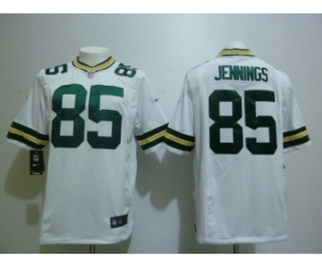 nike nfl jerseys green bay packers #85 jennings white[game]