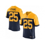 Men Nike Green Bay Packers #25 Marwin Evans Elite Navy Blue Alternate NFL Jersey