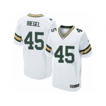 Men's Nike Green Bay Packers #45 Vince Biegel Elite White NFL Jerse