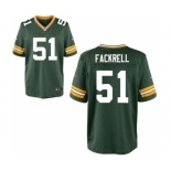 Men's Nike Green Bay Packers #51 Kyler Fackrell Elite Green Team Color NFL Jersey