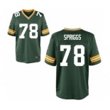 Men's Nike Green Bay Packers #78 Jason Spriggs Elite Green Team Color NFL Jersey