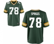 Men's Nike Green Bay Packers #78 Jason Spriggs Elite Green Team Color NFL Jersey