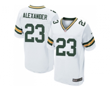 Nike Green Bay Packers #23 Jaire Alexander White Men Stitched NFL Elite Jersey