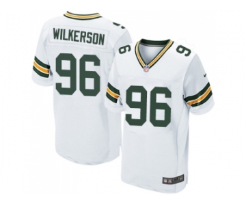 Nike Green Bay Packers #96 Muhammad Wilkerson White Men Stitched NFL Elite Jersey