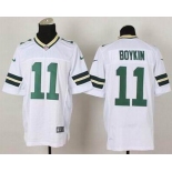 nike nfl jerseys green bay packers #11 boykin white[Elite]