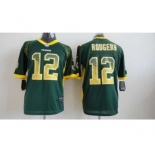 nike nfl jerseys green bay packers #12 aaron rodgers green[Elite drift fashion]