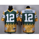 nike nfl jerseys green bay packers #12 rodgers[Elite Style Noble Fashion]