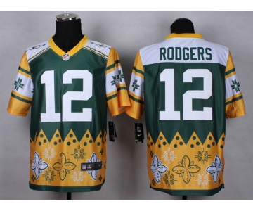 nike nfl jerseys green bay packers #12 rodgers[Elite Style Noble Fashion]