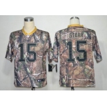 nike nfl jerseys green bay packers #15 bart starr camo[Elite]