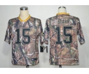 nike nfl jerseys green bay packers #15 bart starr camo[Elite]