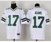 nike nfl jerseys green bay packers #17 adams white[Elite]