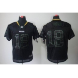 nike nfl jerseys green bay packers #18 cobb black[Elite lights out]