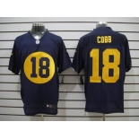 nike nfl jerseys green bay packers #18 cobb blue[Elite]