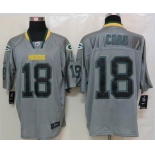 nike nfl jerseys green bay packers #18 cobb grey[Elite lights out]