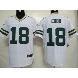 nike nfl jerseys green bay packers #18 cobb white[elite]