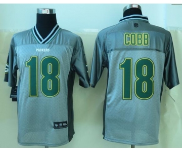 nike nfl jerseys green bay packers #18 randall cobb grey[Elite vapor]