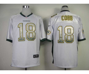 nike nfl jerseys green bay packers #18 randall cobb white[Elite drift fashion]