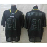 nike nfl jerseys green bay packers #21 clinton-dix black[Elite lights out][clinton-dix]