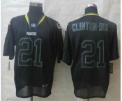 nike nfl jerseys green bay packers #21 clinton-dix black[Elite lights out][clinton-dix]