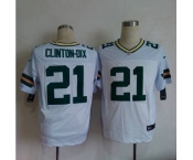 nike nfl jerseys green bay packers #21 clinton-dix white[Elite][clinton-dix]