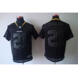 nike nfl jerseys green bay packers #21 woodson black[Elite lights out]