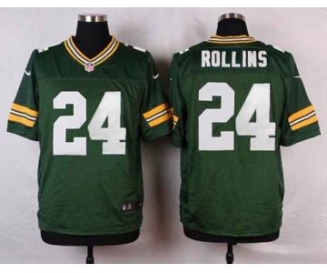 nike nfl jerseys green bay packers #24 rollins green[Elite]