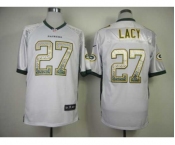 nike nfl jerseys green bay packers #27 eddie lacy white[Elite drift fashion]