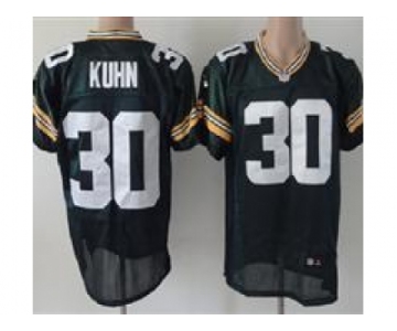 nike nfl jerseys green bay packers #30 john kuhn green[elite]