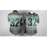 nike nfl jerseys green bay packers #32 benson grey[Elite shadow]