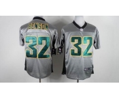 nike nfl jerseys green bay packers #32 benson grey[Elite shadow]