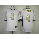 nike nfl jerseys green bay packers #4 favre white[Elite drift fashion]