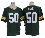 nike nfl jerseys green bay packers #50 hawk green[elite]