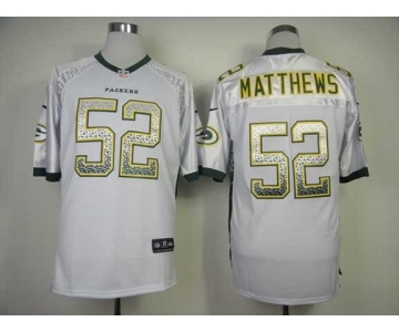 nike nfl jerseys green bay packers #52 clay matthews white[Elite drift fashion]