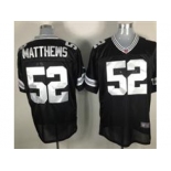 nike nfl jerseys green bay packers #52 matthews black[elite]