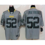 nike nfl jerseys green bay packers #52 matthews grey[Elite lights out]